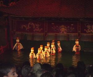 田野与书斋对话之――越南的水上木偶表演--中国国情网