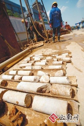昆明地铁圆通街站修建发现157个溶洞 最深26米--中国国情