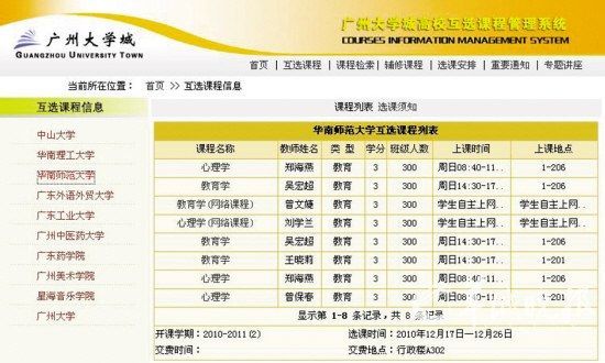 广东高校学分互认先行先试 学生不感冒日趋式微--中国国情