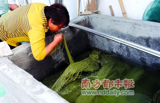 广东中山45吨墨汁粉条流入市场(图)--中国国情手册