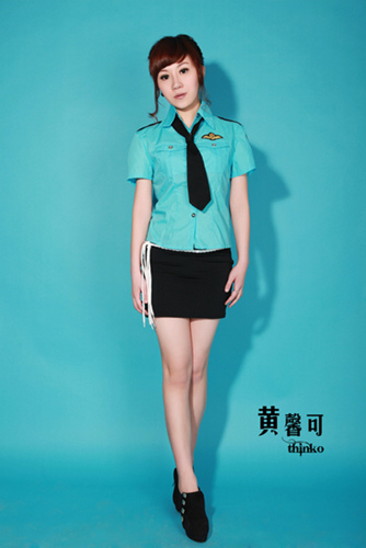 歌手黄馨可穿制服性感照曝光 将参加快女选拔(图)--中国国情手册