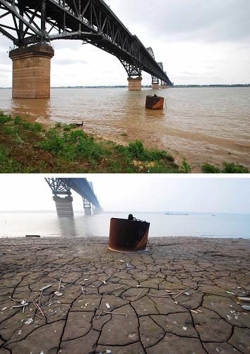 长江中下游干流水位持续上涨--中国国情