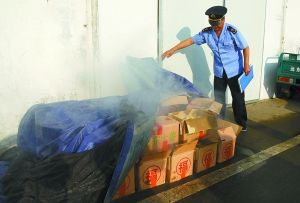 北京数家商户违规用硫磺熏蒸生姜后批发--中国国情网