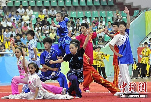 2011年全国青少年武术套路锦标赛重庆开赛--中国国情手册