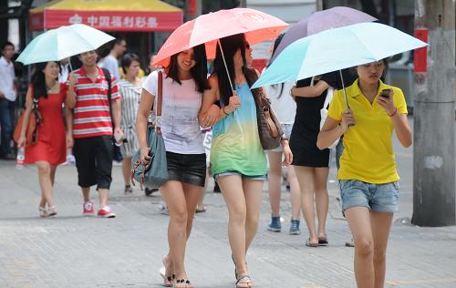 福州发布橙色高温预警--中国国情