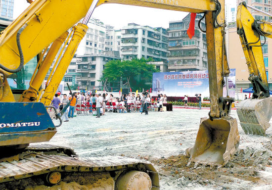 广州烂尾24年复建房项目今日复建--中国国情