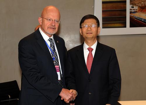 孟建柱会见美国国家情报总监克拉珀--中国国情